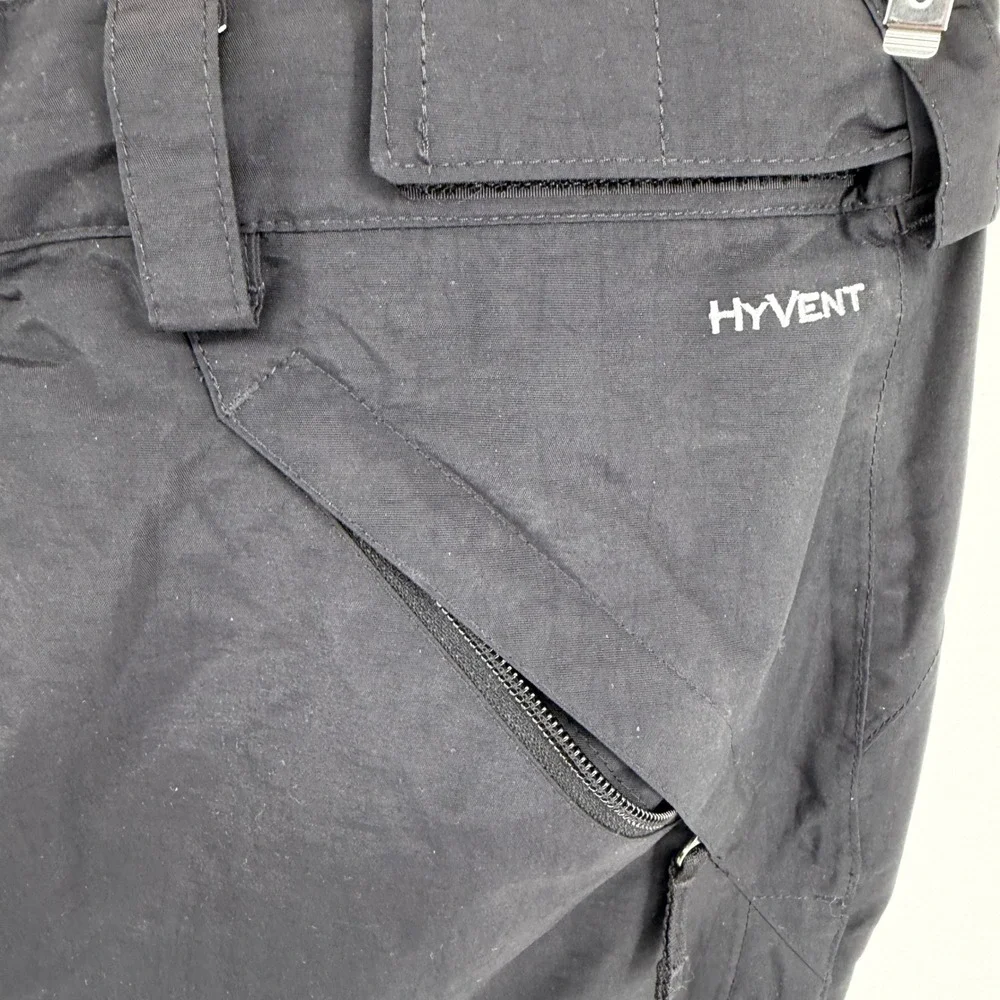 The North‎ Face HyVent Mens XL Short Black Ski Snowboard Pants Waterproof Cargo
